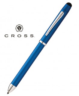 stylo-cross-multifonctions-tech3-bleu-metallique-ref_AT0090-8