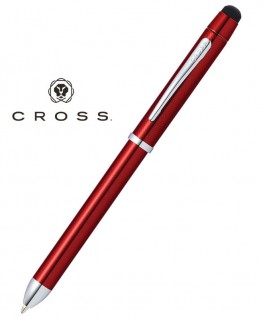stylo-cross-multifonctions-tech3-laque-rouge-ref_AT0090-13